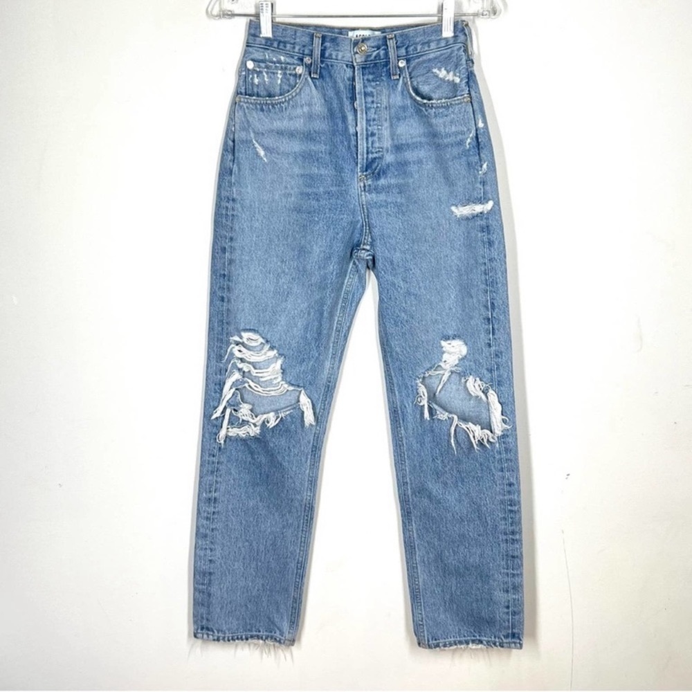 Agolde 90's Mid Rise Loose Fit Jeans Sz 24
